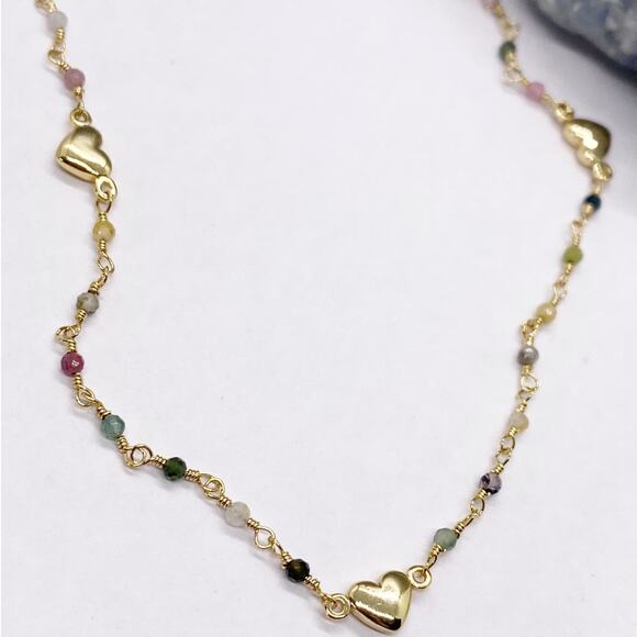 NEW FP x Luna Norte Tourmaline Anklet Set - Picture 12 of 16